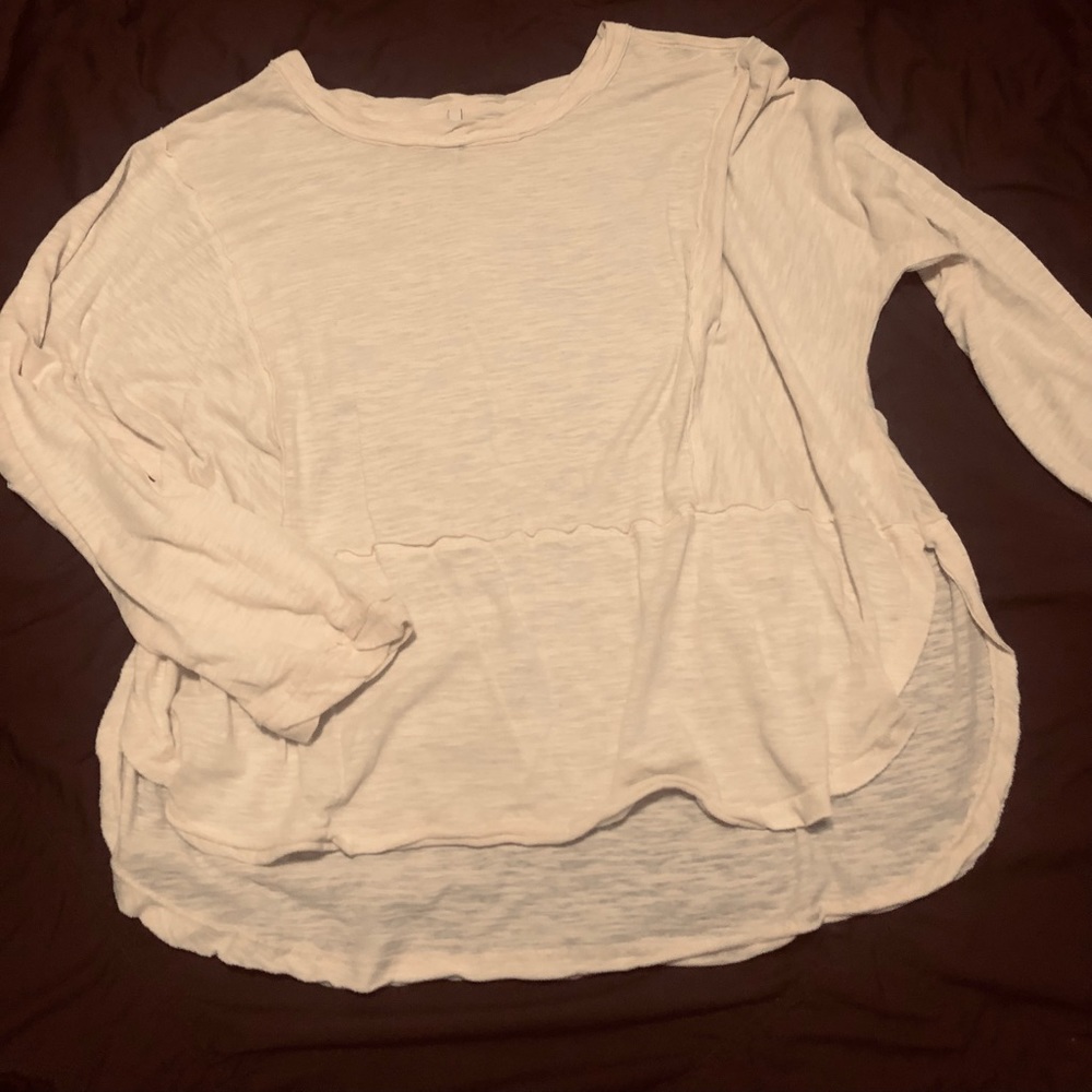 Z Supply cream burnout top